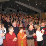 Fullt hus och stående ovationer från publiken